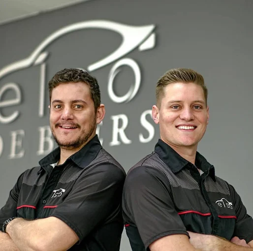 The Elso Cars team at the Strand showroom